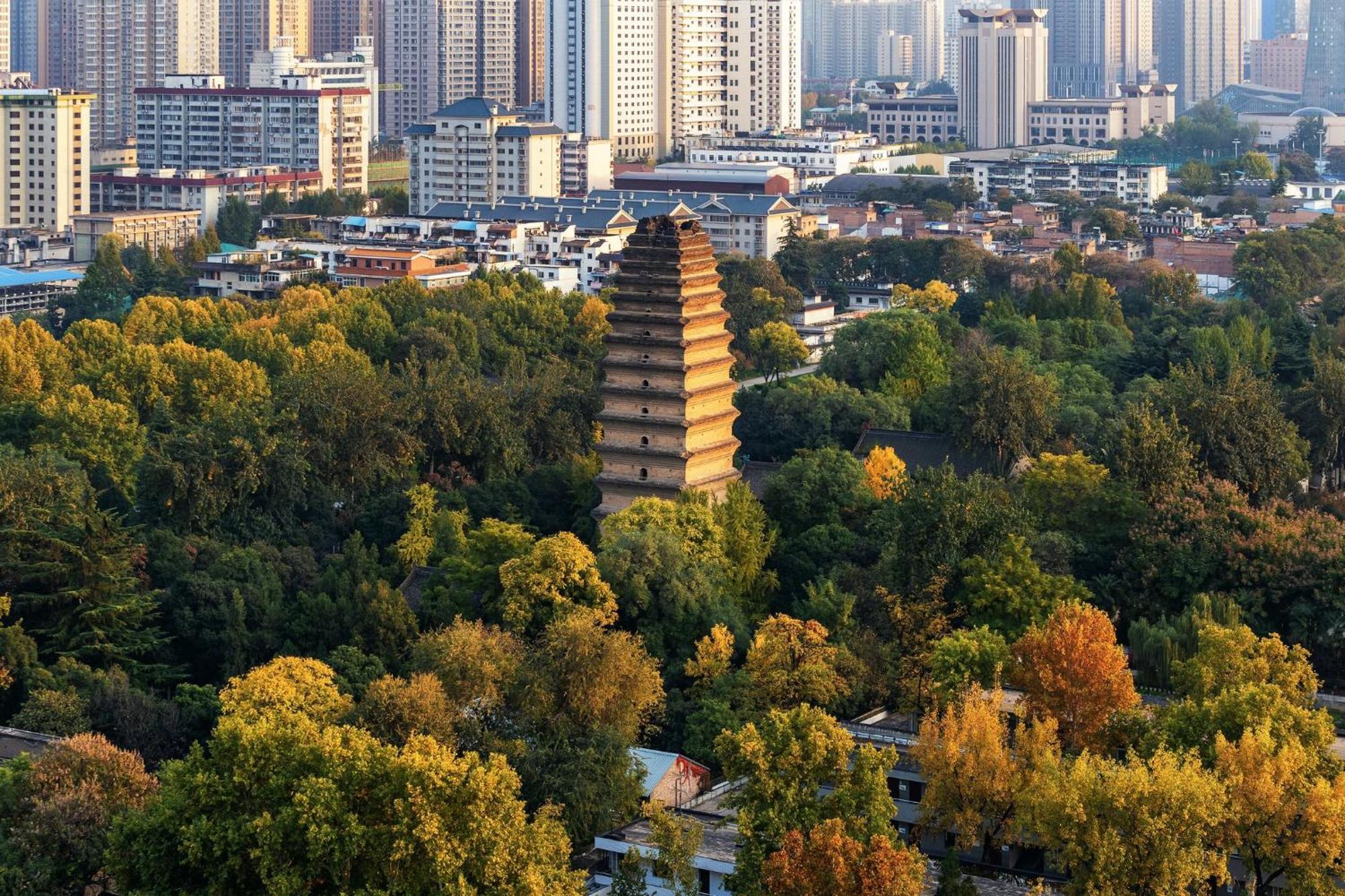 Intercontinental Xi'An North By Ihg Hotel Ngoại thất bức ảnh